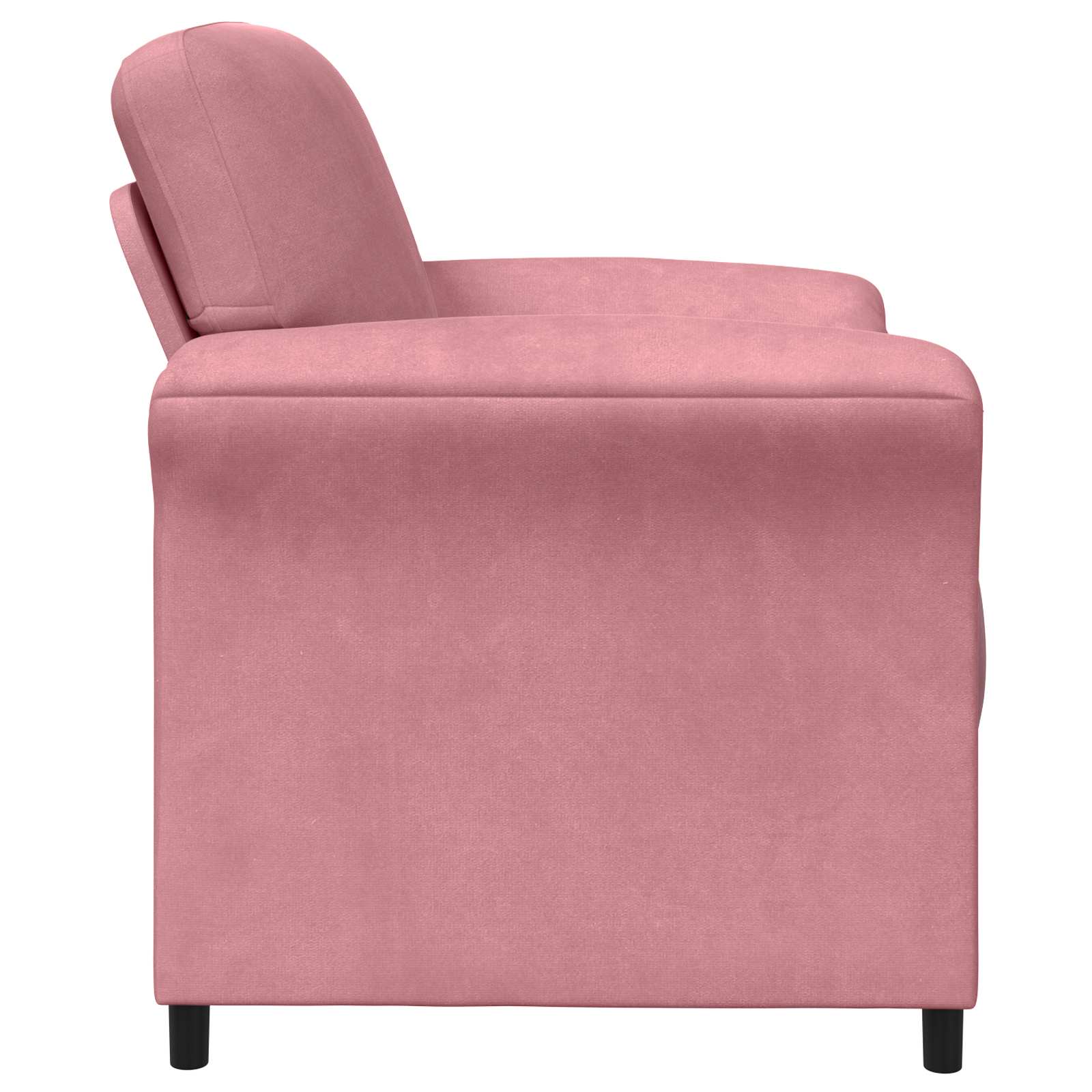1-Sitzer Sofa Hellgrau 88 x 83 x 95 cm Samt