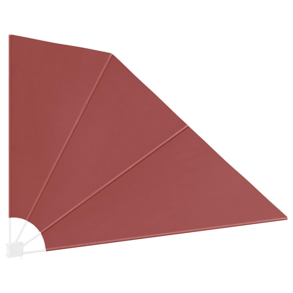 Faltbarer Balkonfächer Grau 210×210 cm