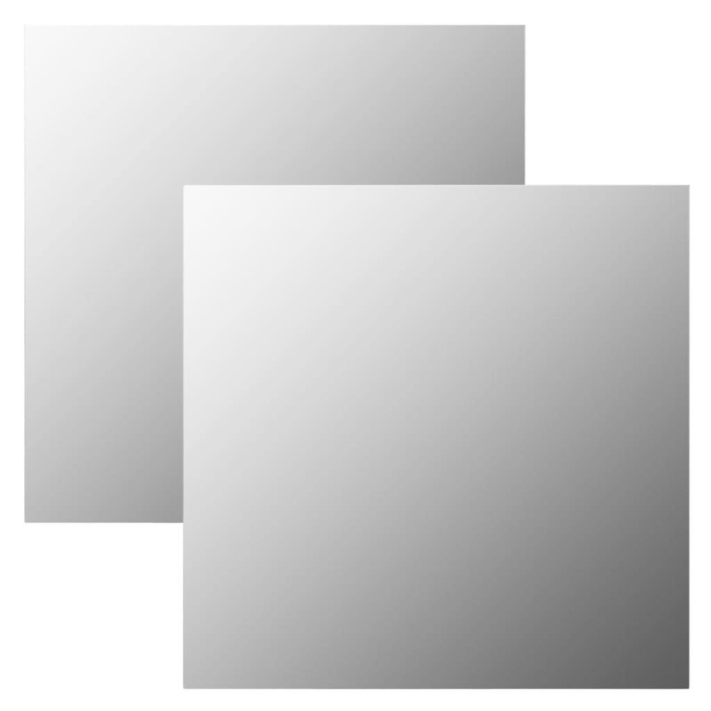 Wandspiegel 40 x 40 cm Quadratisch Glas