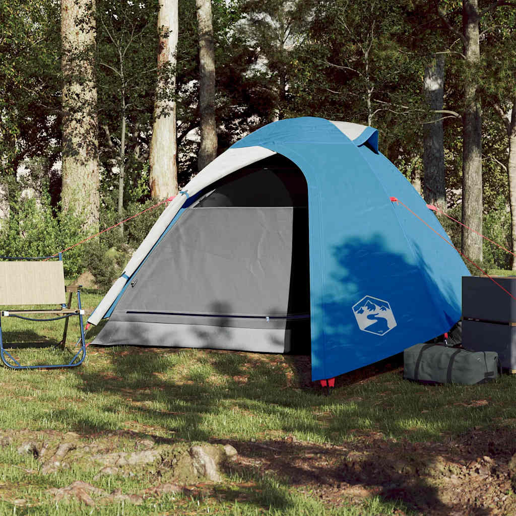 Kuppel-Campingzelt 2 Personen Olivgrün Wasserdicht