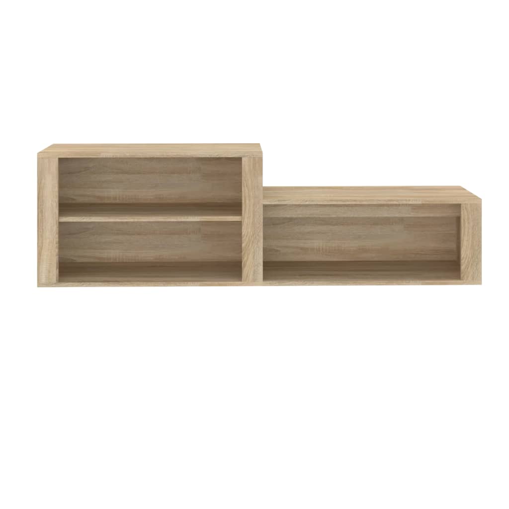 Schuhschrank Weiß 150x35x45 cm Holzwerkstoff