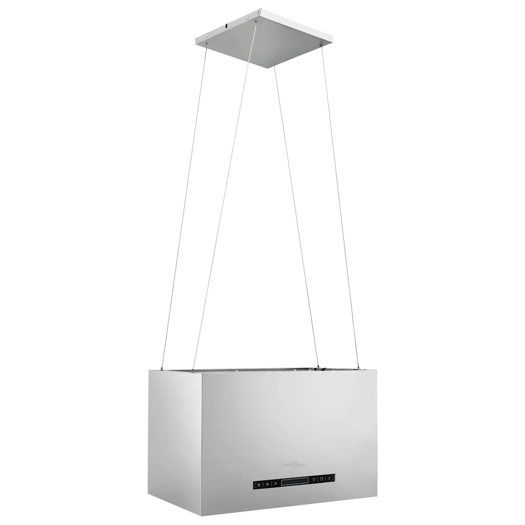 Hängende Inselhaube Touch-Sensor LCD 37 cm Edelstahl