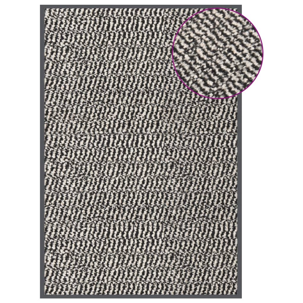 Schmutzfangmatte Rechteckig Getuftet 40x60 cm Anthrazit