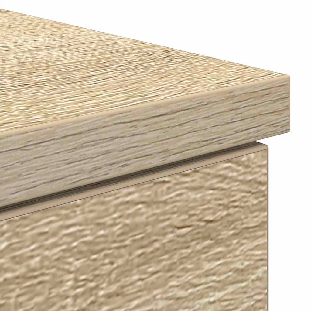 Schreibtisch mit Schubladen Weiß 140 x 49 x 76 cm Holzwerkstoff