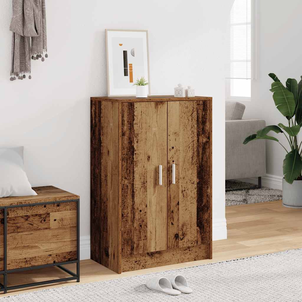 Schuhschrank Weiß 60x35x70 cm Holzwerkstoff