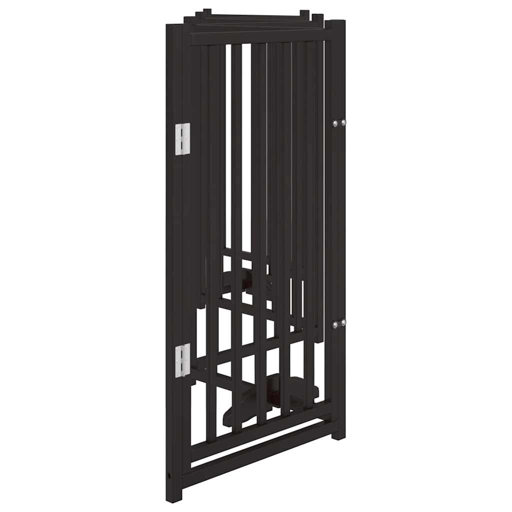 3-tlg. Hundetor Faltbar 150 cm Massivholz Tanne
