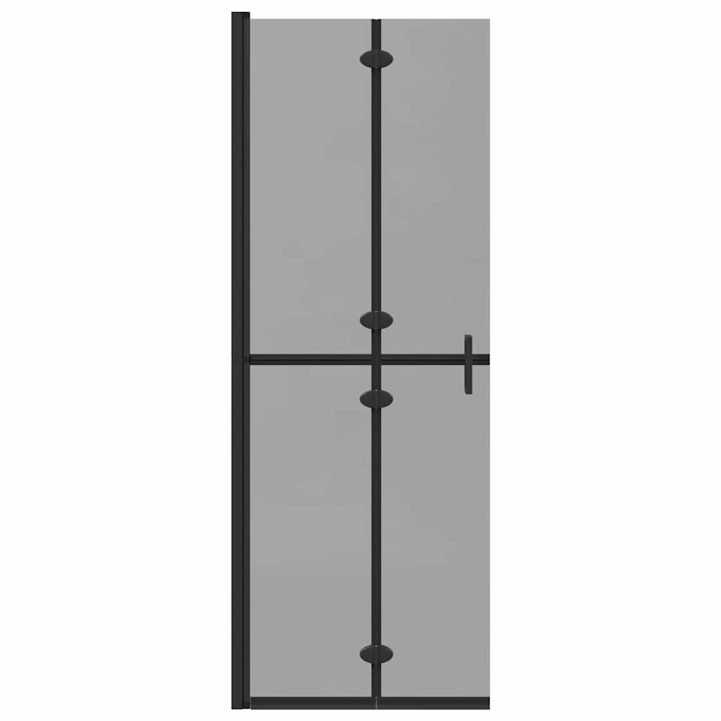 Faltbare begehbare Duschwand Transparentes ESG Glas 70x190 cm