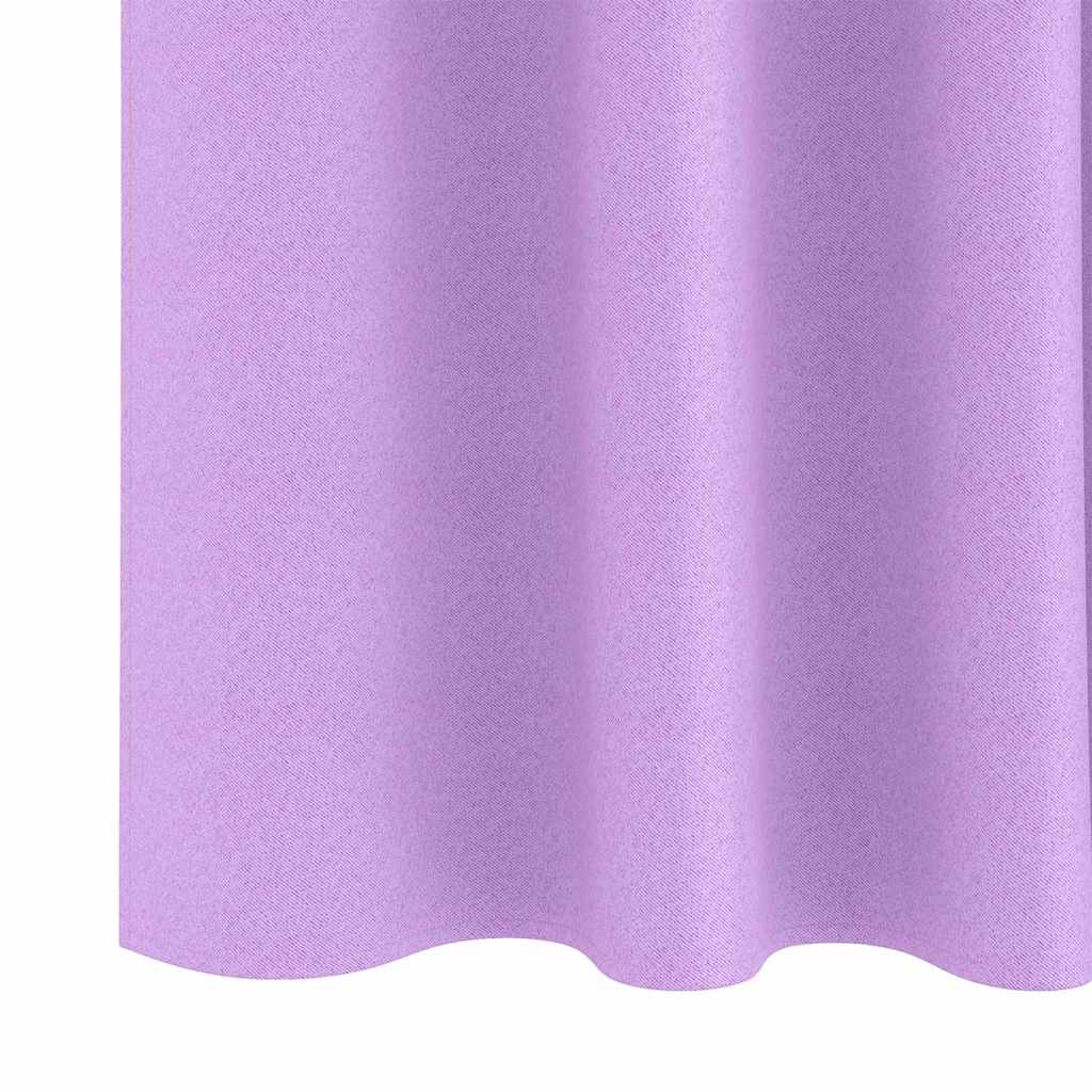 Verdunkelungs-Vorhänge mit Ringen 2 pcs Beige 140 x 140 cm