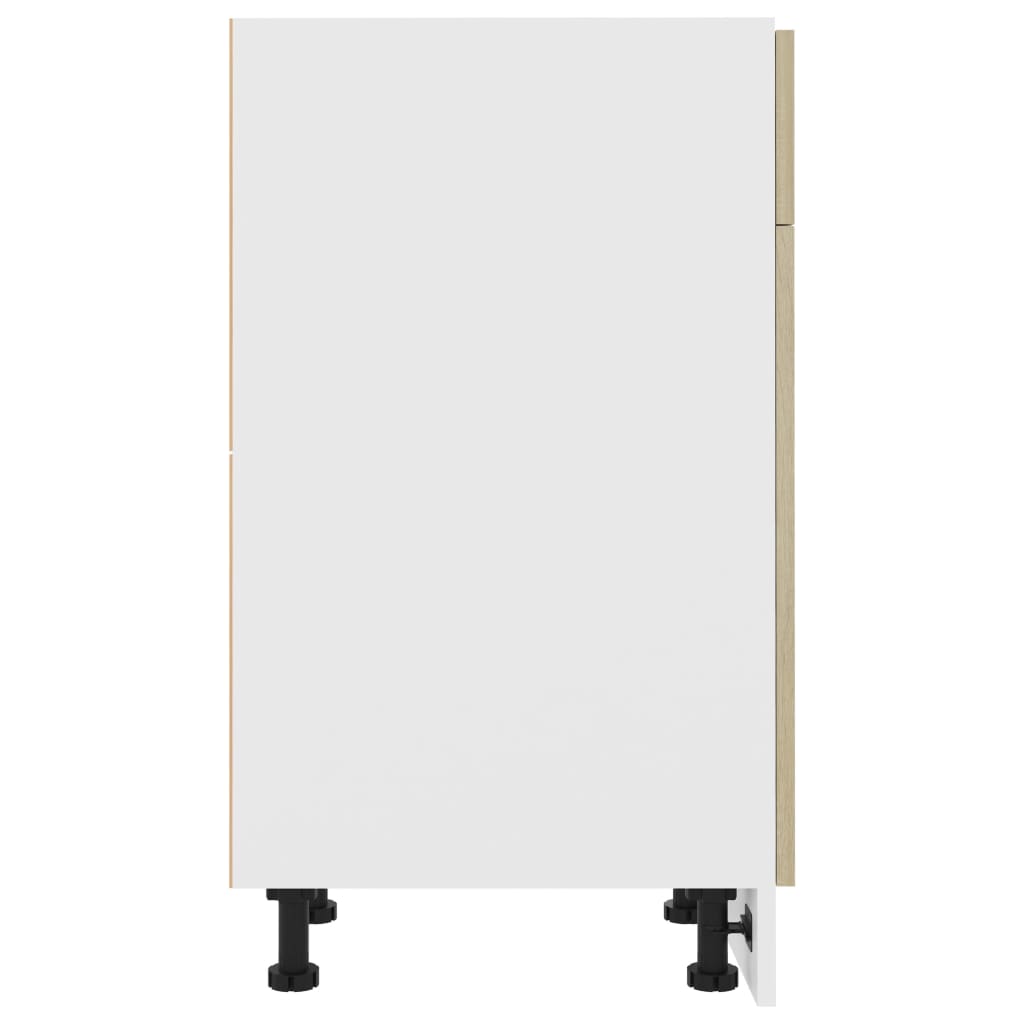 Unterschrank Lyon Weiß 60x46x81,5 cm Holzwerkstoff
