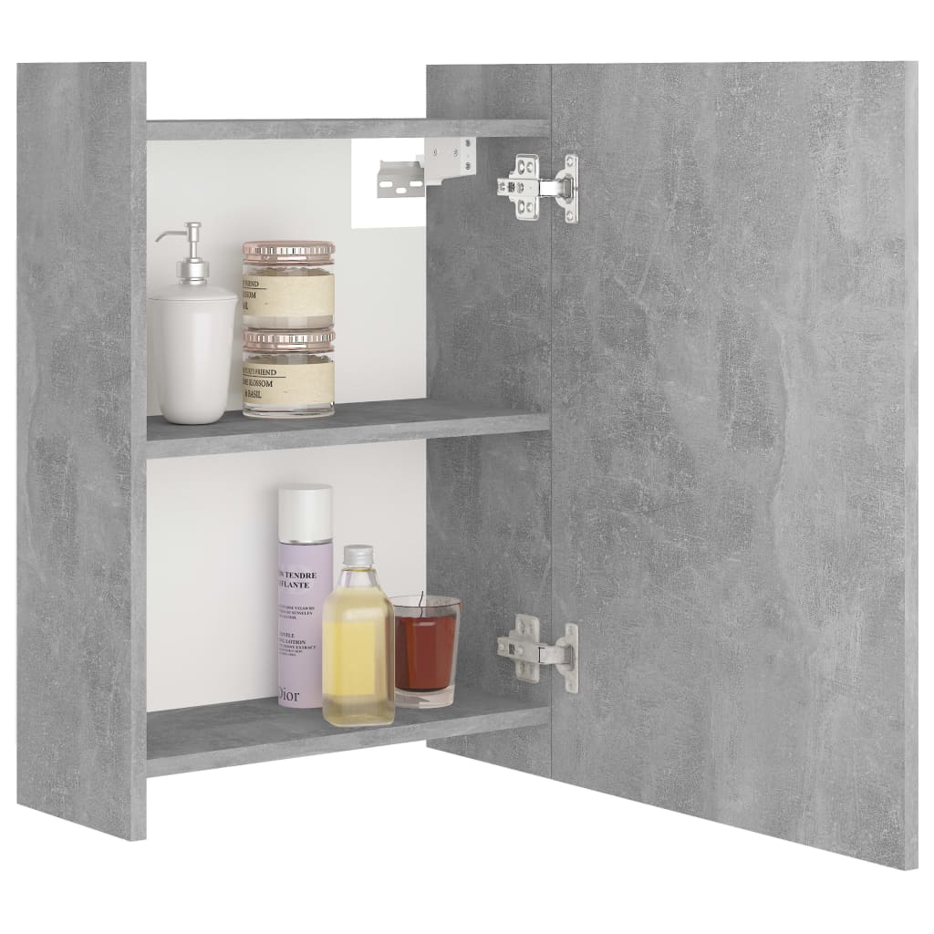 Bad-Spiegelschrank Weiß 62,5x20,5x64 cm Holzwerkstoff