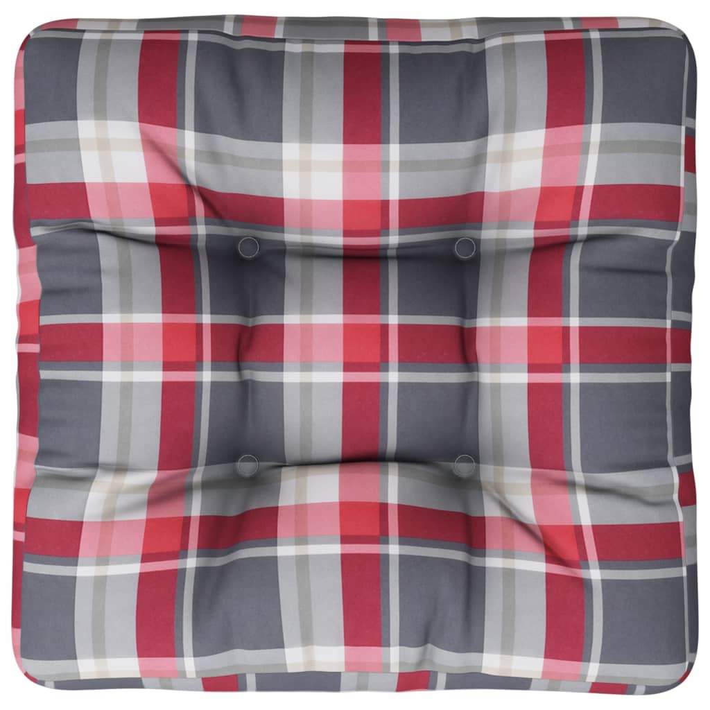 Palettenkissen Anthrazit 50x50x12 cm Stoff