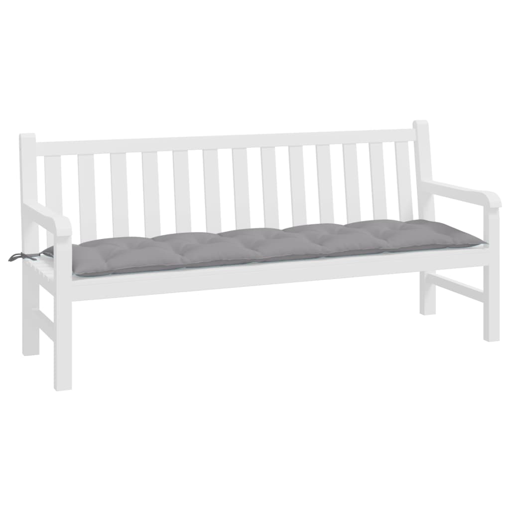 Gartenbank-Auflage Anthrazit 100x50x7 cm Oxford-Gewebe