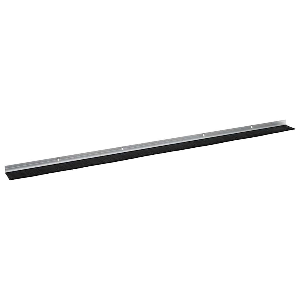 Aufsteck Türbürstendichtungen 2 pcs Braun 100 cm