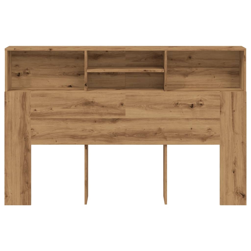 Bett-Kopfteil mit Ablagen Weiß 100x19x103,5 cm