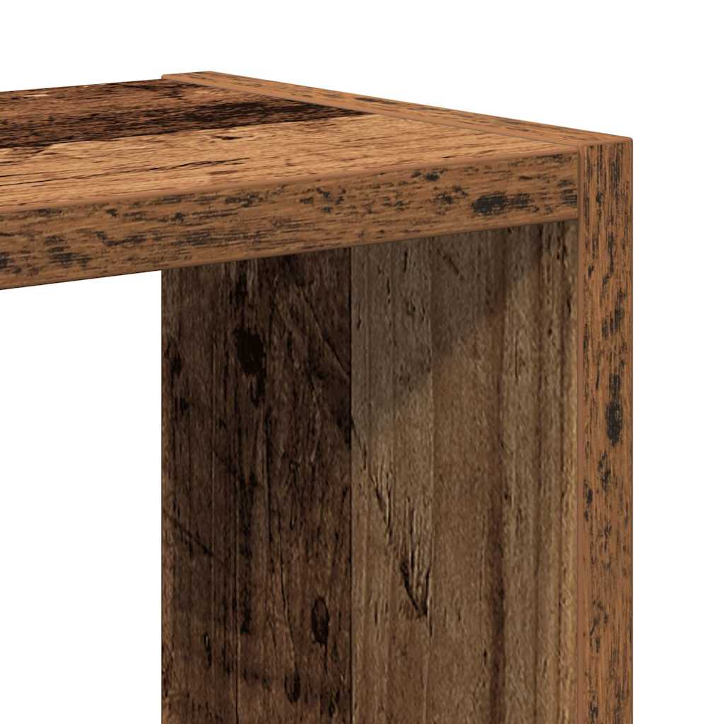 Wandregal Weiß 90x16x78 cm Holzwerkstoff