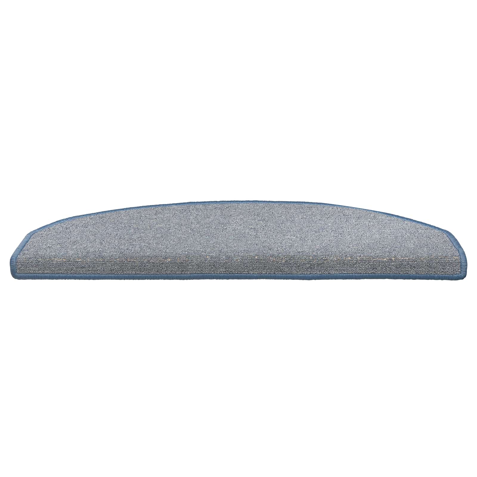 Stufenmatten 15 Stk. 56x17x3 cm Anthrazit Halbrund