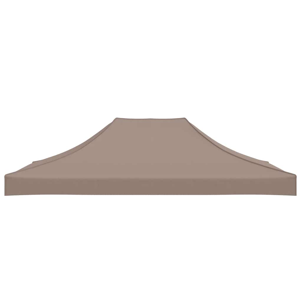 Partyzelt-Dach 3x3 m Beige 270 g/m²