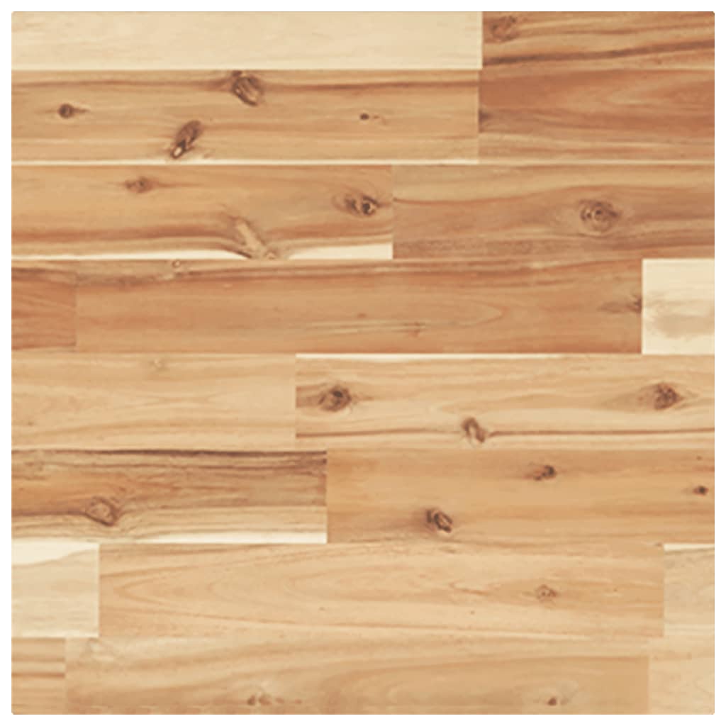 Tischplatte Rund Ø40x2 cm Massivholz Akazie
