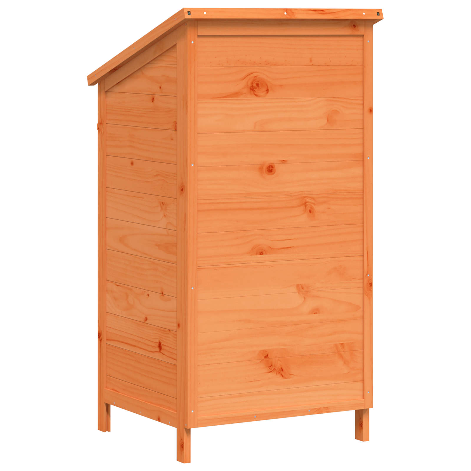 Gartenschuppen Natur 59 x 56 x 113,5 cm Massivholz aus Fichte