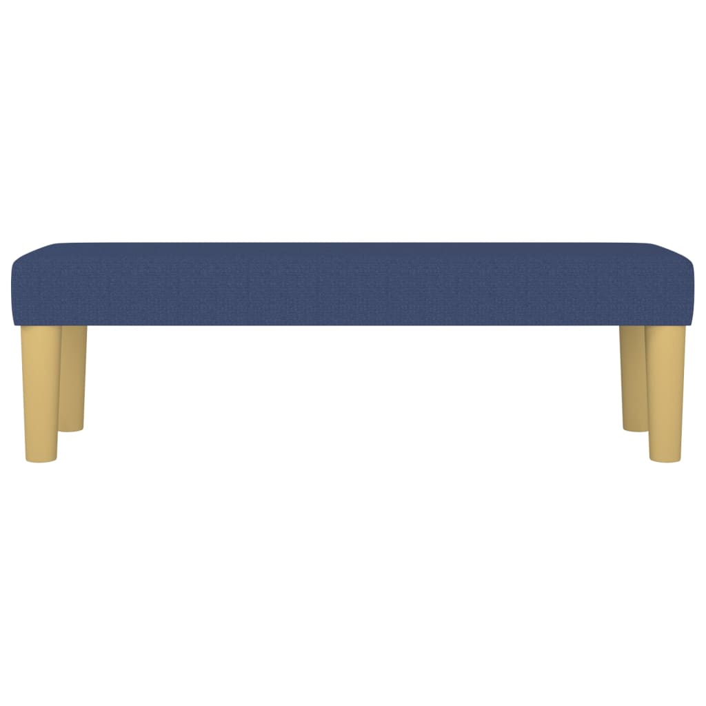 Sitzbank Hellgrau 70x30x30 cm Stoff