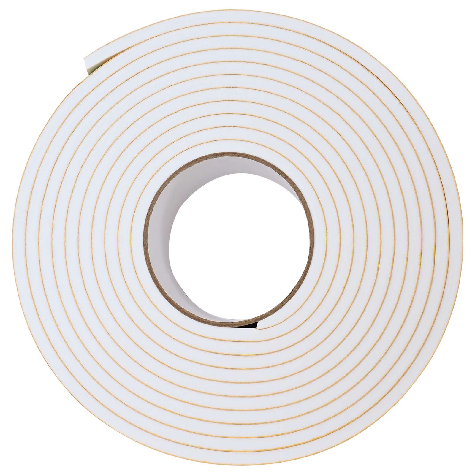 Selbstklebendes Schaumstoffband Schwarz 10mm x 10m CR-Schaum