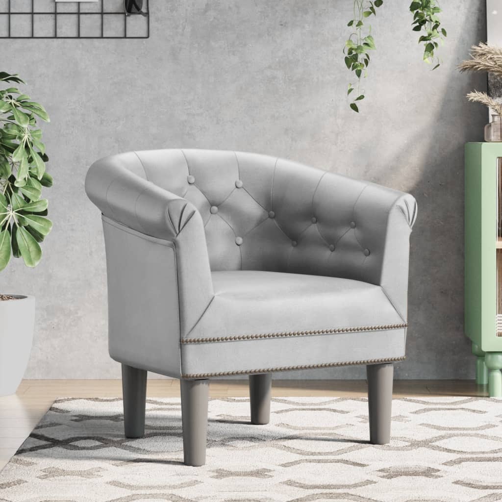Clubsessel Gold Kunstleder