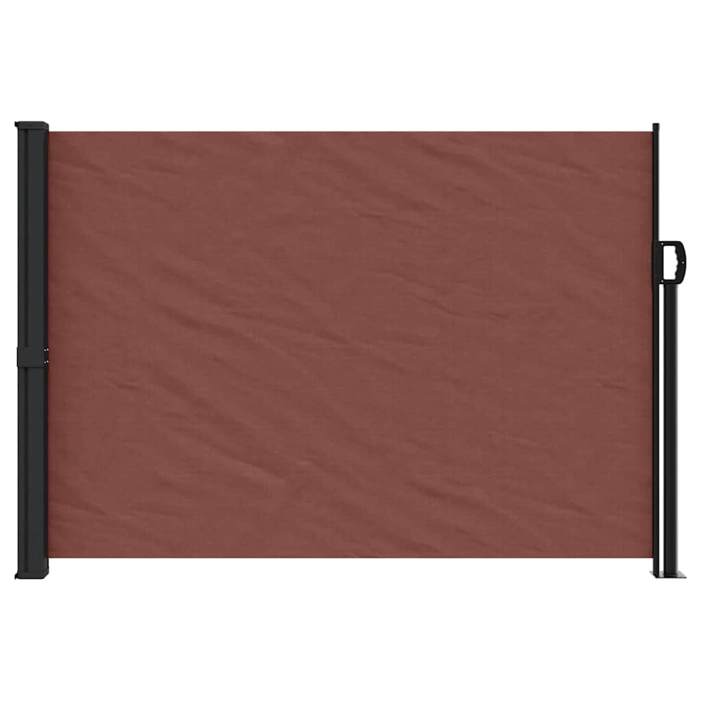 Seitenmarkise Ausziehbar Schwarz 100x300 cm