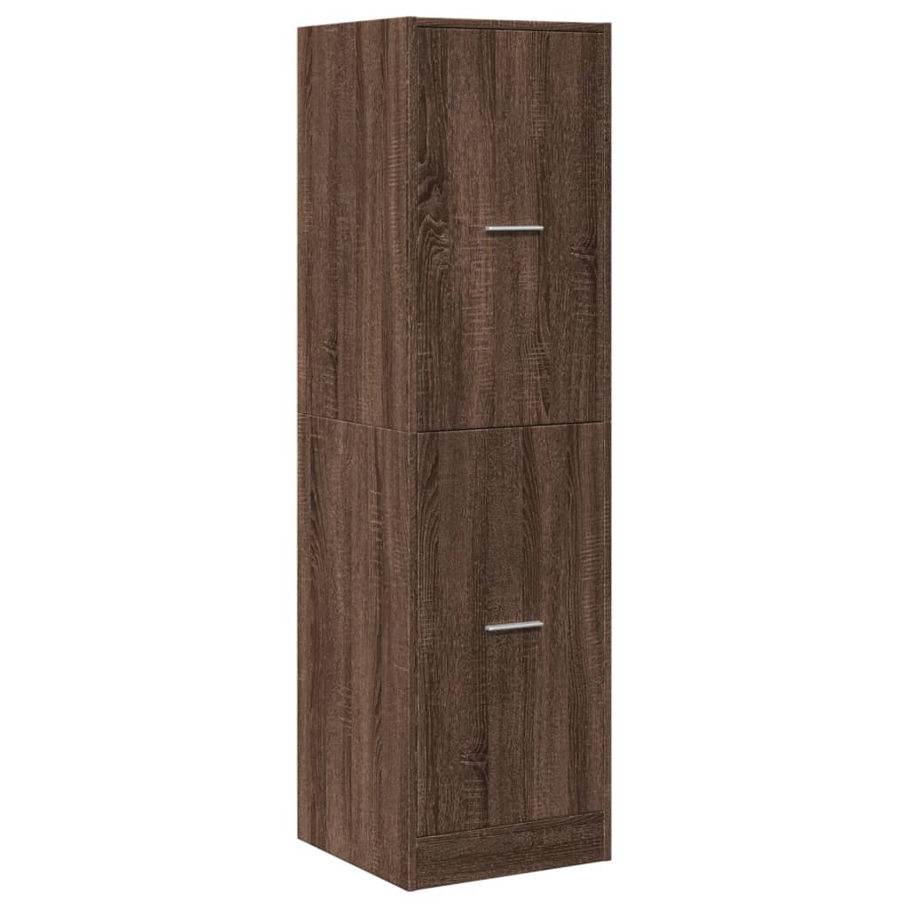 Apothekerschrank Weiß 30 x 41 x 174,5 cm Holzwerkstoff