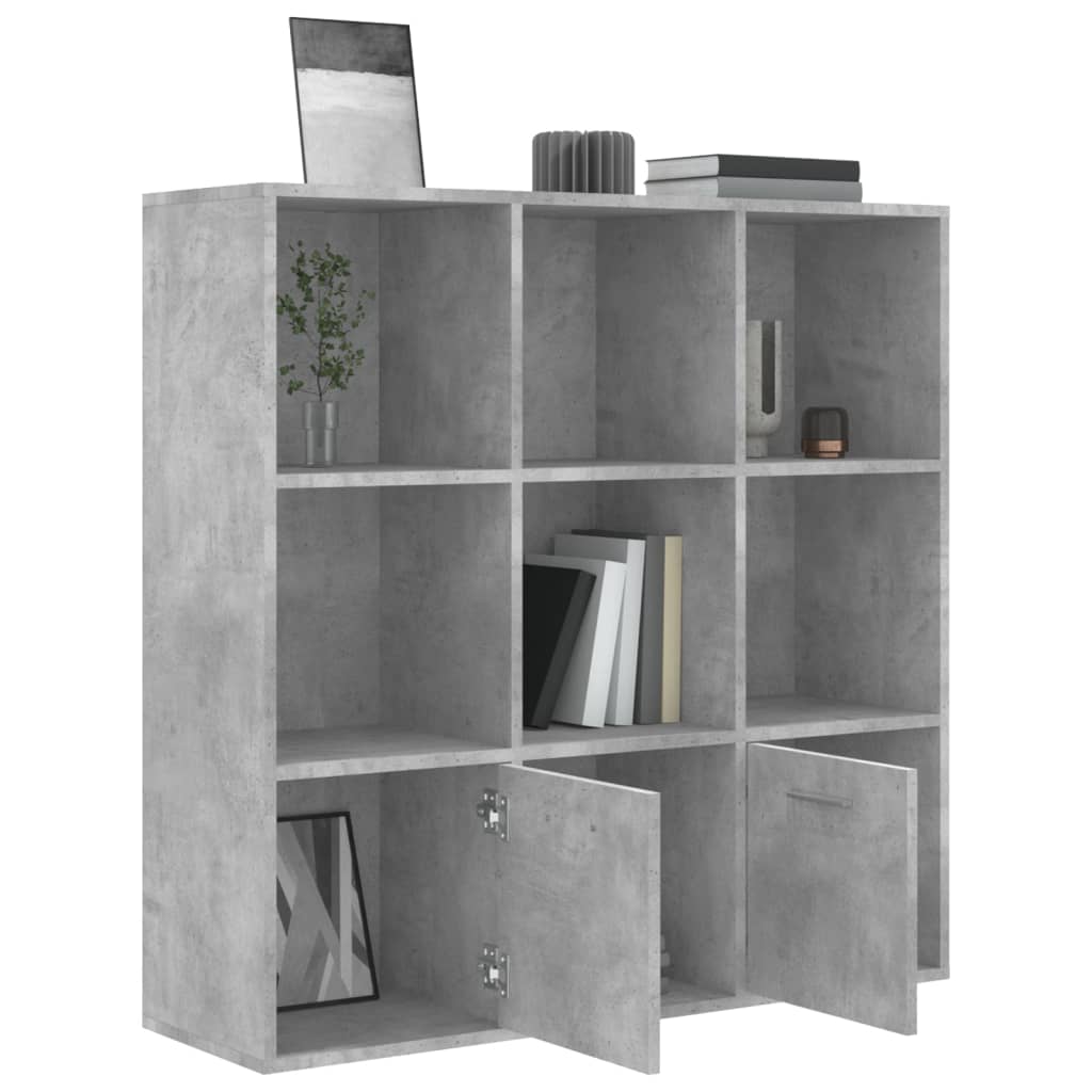 Bücherregal Weiß 98x30x98 cm Holzwerkstoff