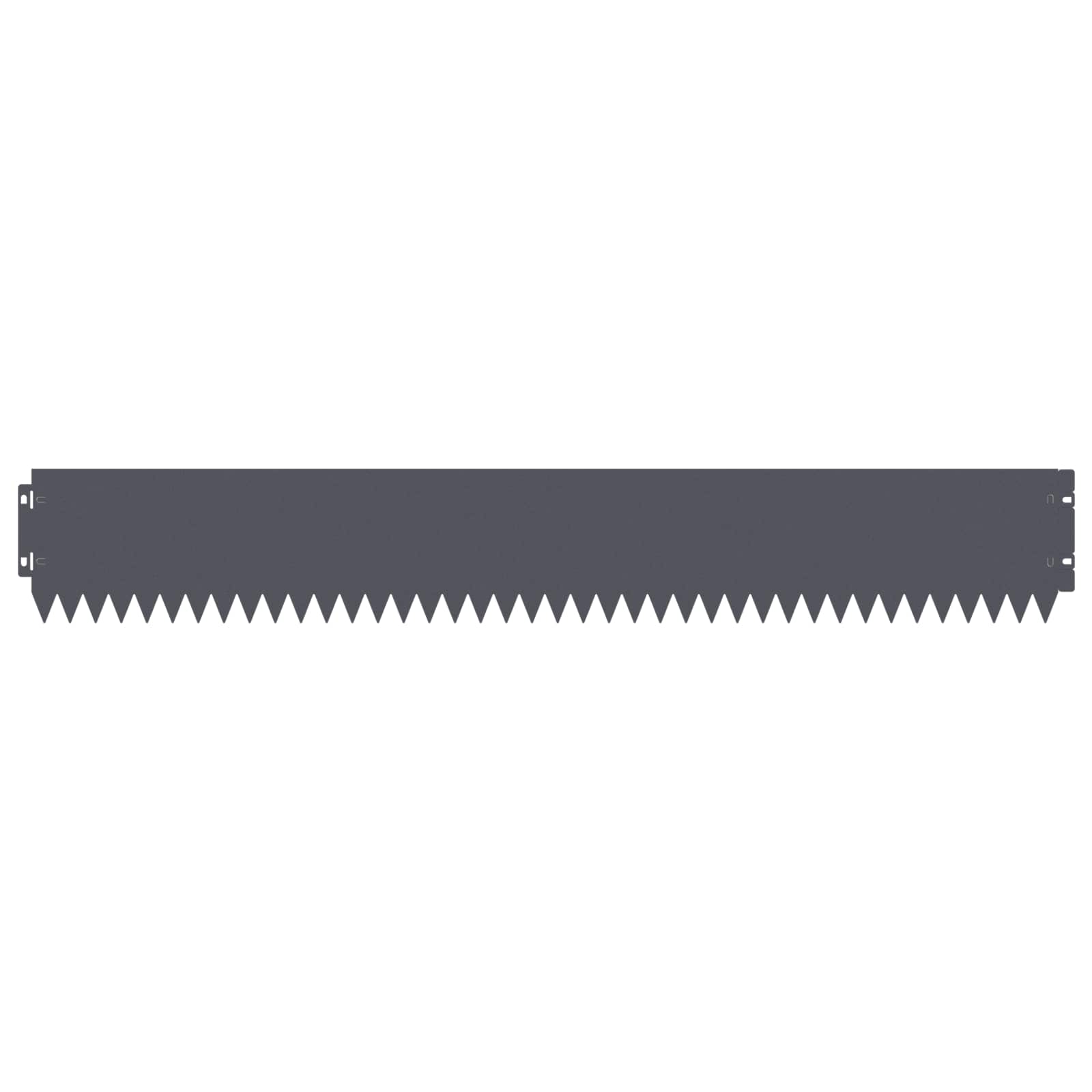 Raseneinfassung 10 pcs 103 x 10 cm Stahl Schwarz