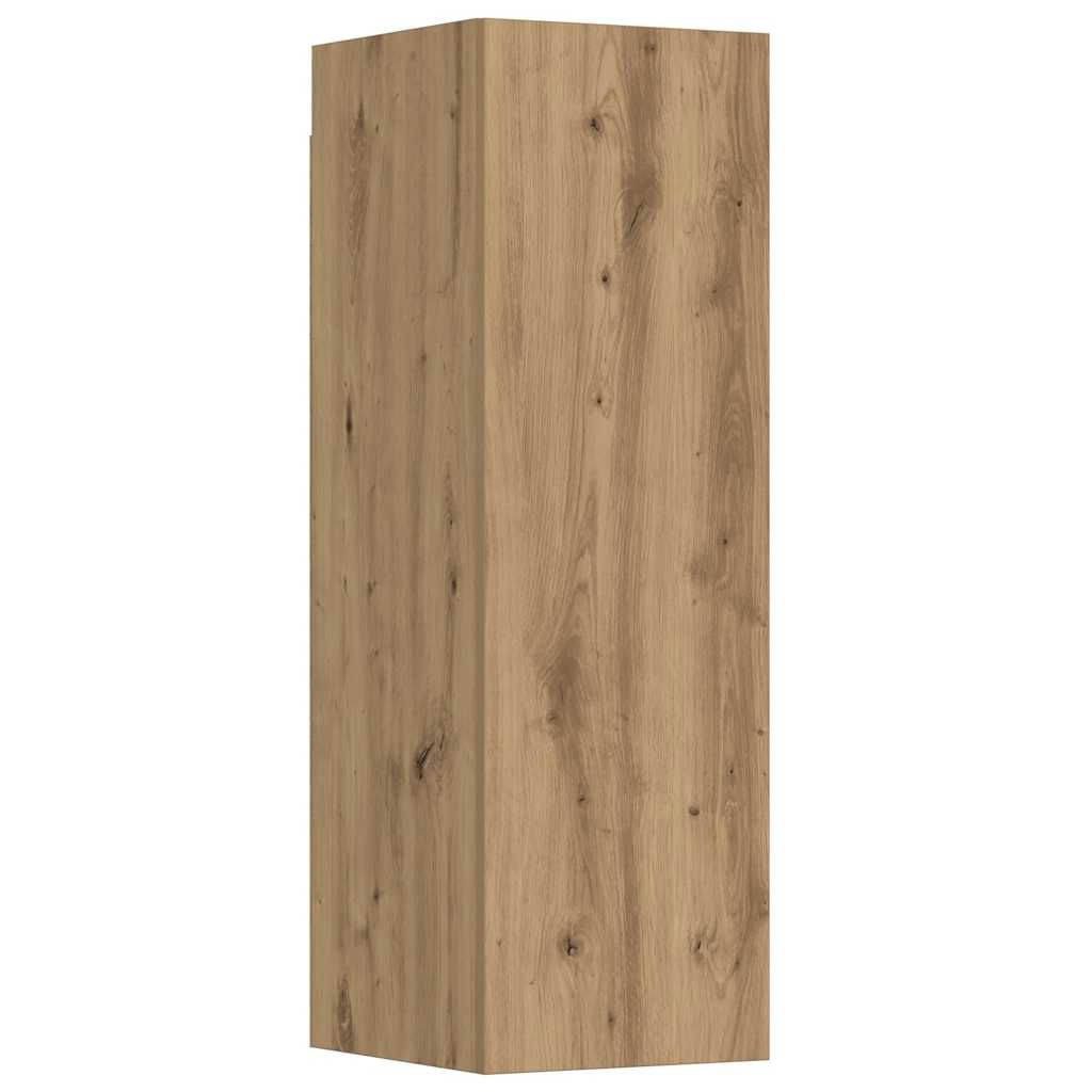 5-tlg. TV-Schrank-Set Weiß Holzwerkstoff