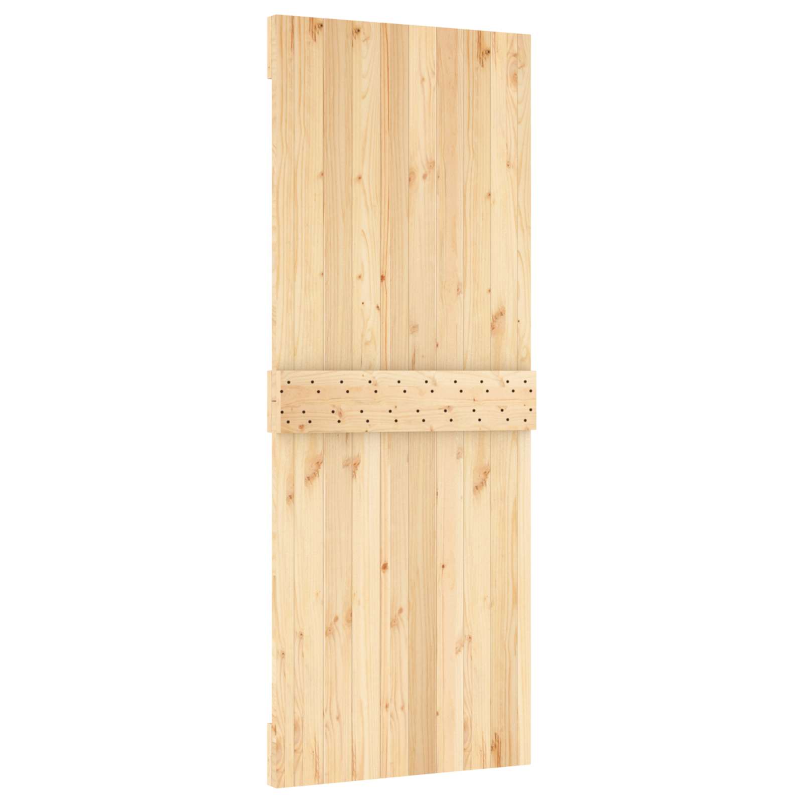 Tür NARVIK Natur 80 x 210 cm Massivkiefer