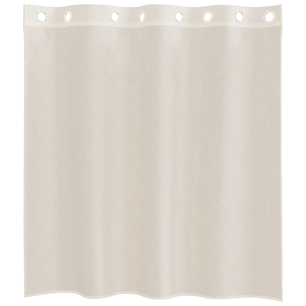 Voile Vorhänge mit Ösen 2 Stk. Apfelgrün 140x140 cm