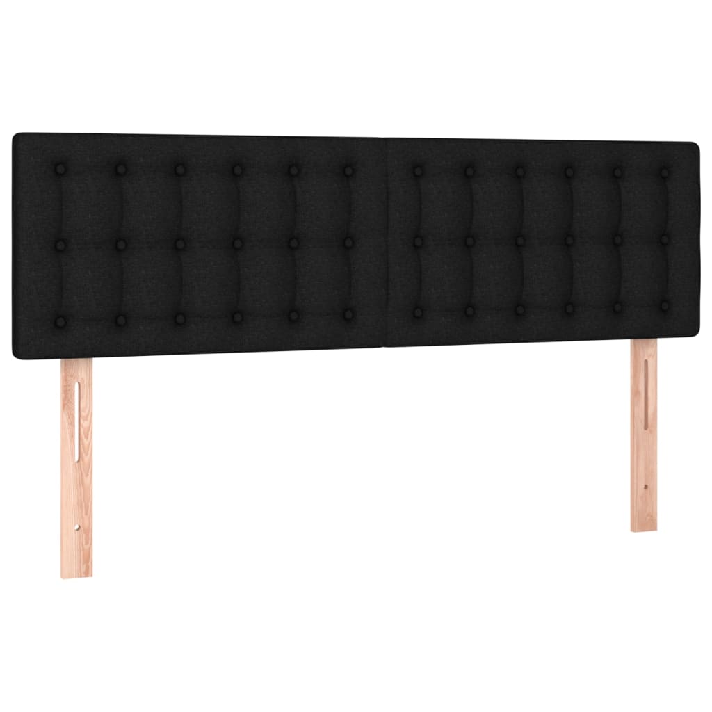 Kopfteil Hellgrau 80x5x118/128 cm Stoff