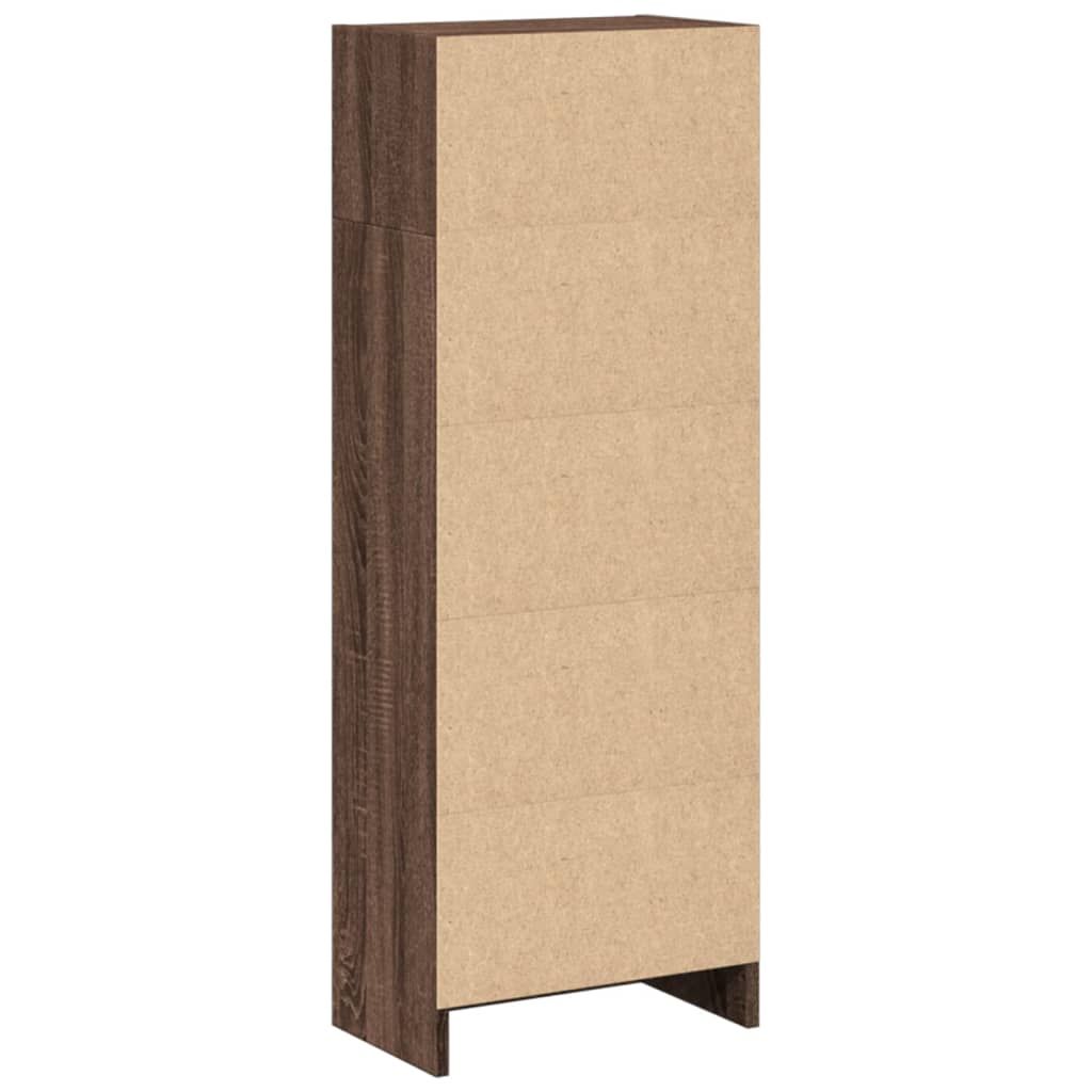 Bücherregal Weiß 40x24x75 cm Holzwerkstoff