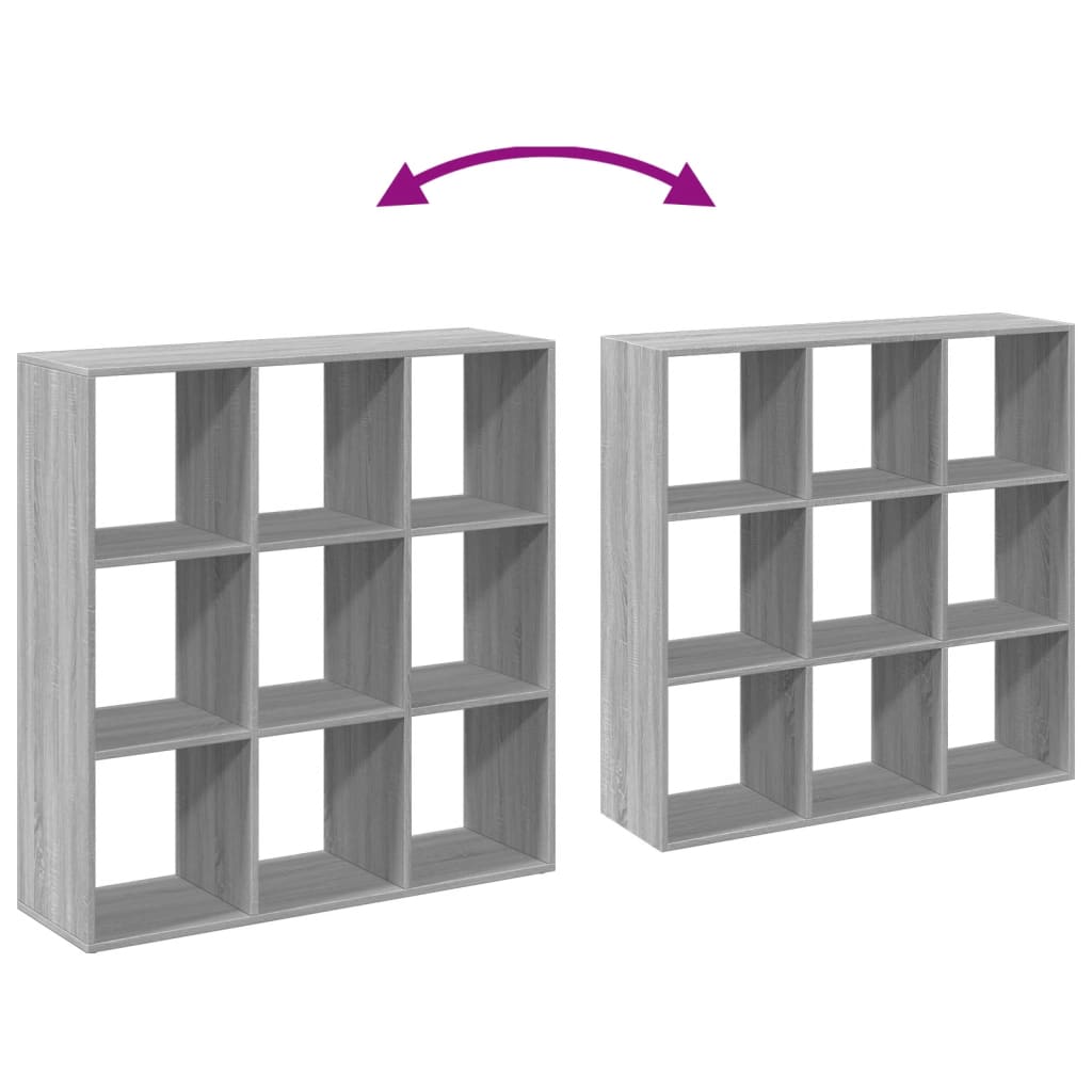 Bücherregal Weiß 137,5x29x137,5 cm Holzwerkstoff