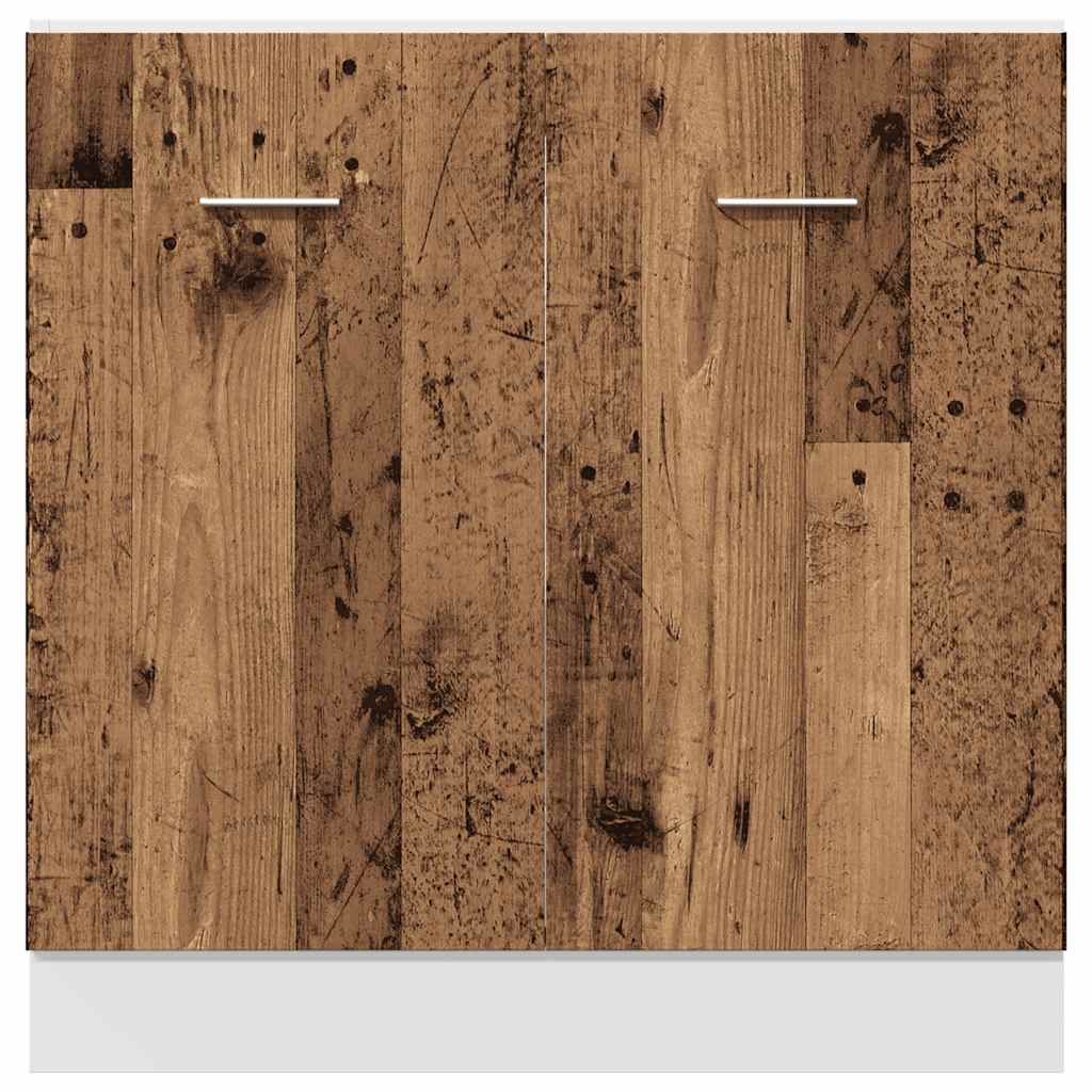 Unterschrank Lyon Weiß 60x46x81,5 cm Holzwerkstoff