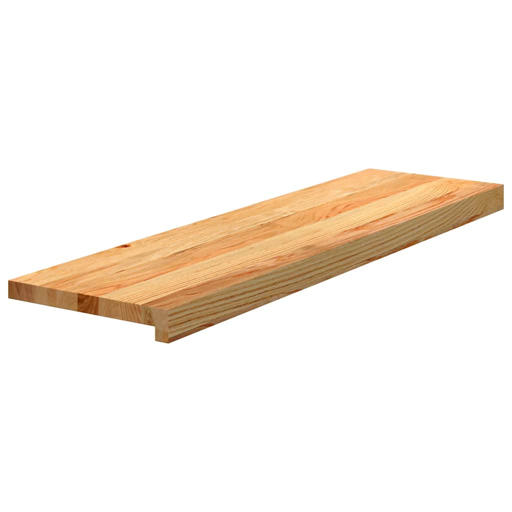 Treppenstufen 4 Stk. Unbehandelt 70x25x2 cm Massivholz Eiche