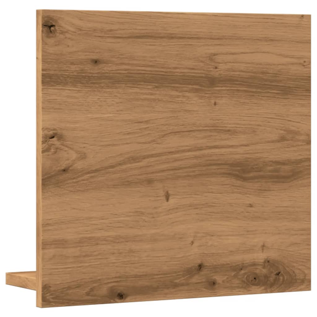 Badspiegel Weiß 40x10,5x37 cm Holzwerkstoff