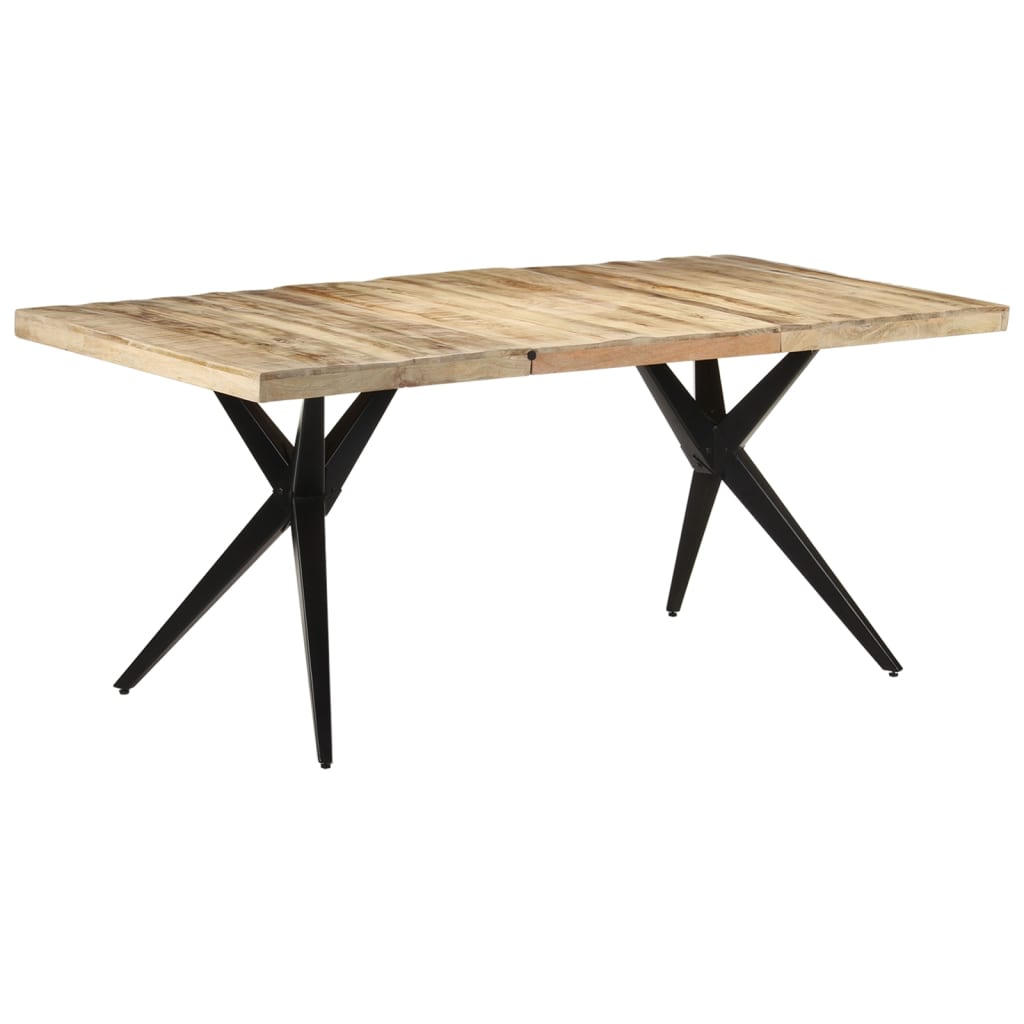 Esstisch 160x80x76 cm Massivholz Akazie