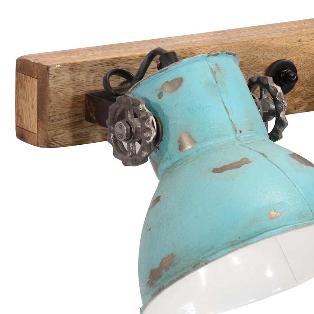 Wandlampe Industriestil Silbern 45x25 cm E27