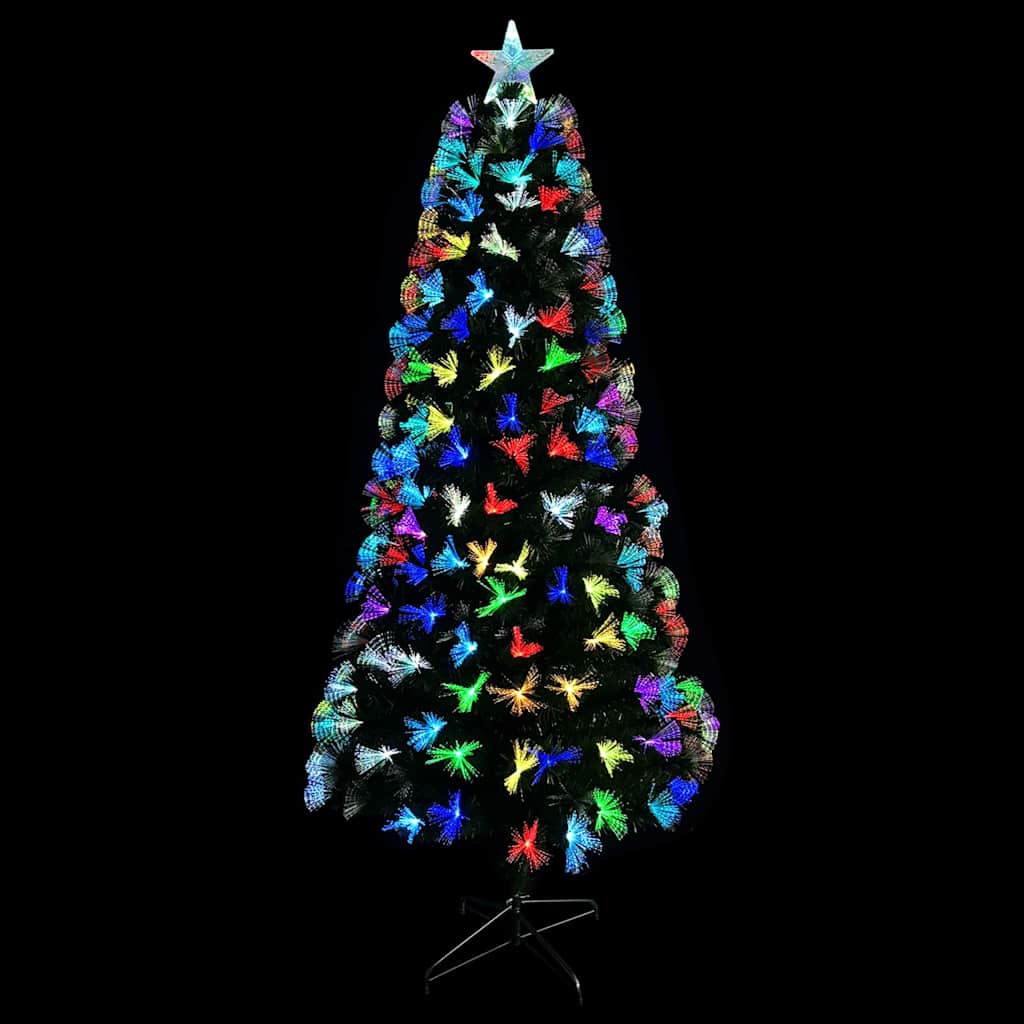 Künstlicher Weihnachtsbaum mit 50 LEDs Grün 64 cm PVC