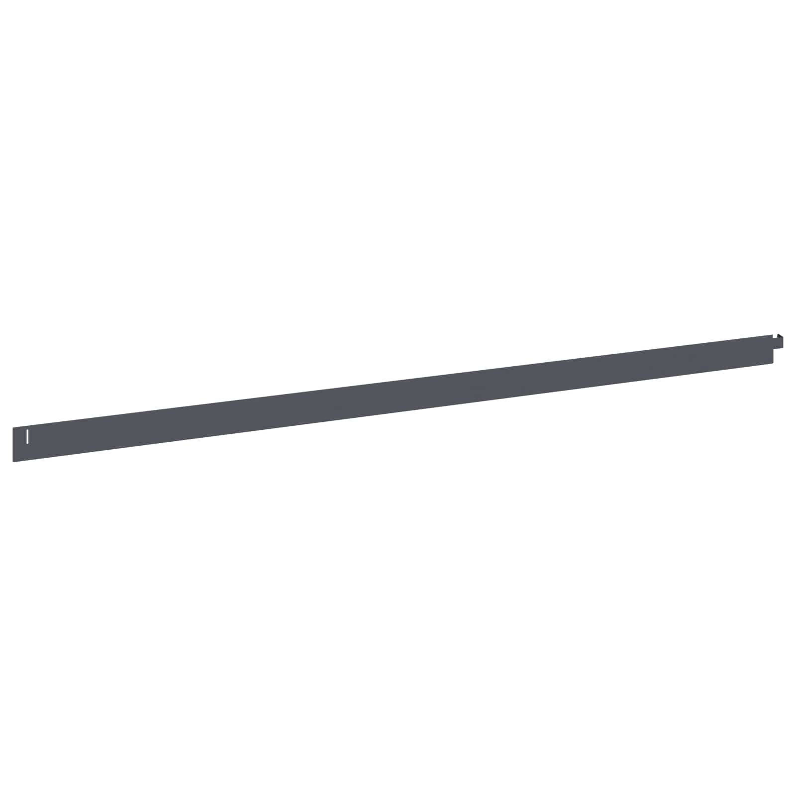 Raseneinfassung 10 pcs 102 x 4 x 4 cm Stahl Schwarz