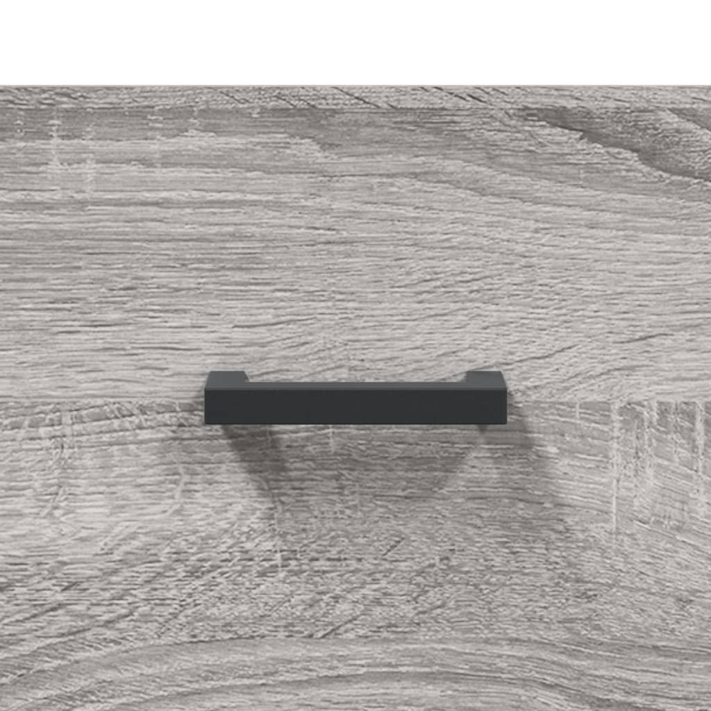 Highboard Hochglanz-Weiß 69,5x34x180 cm Holzwerkstoff