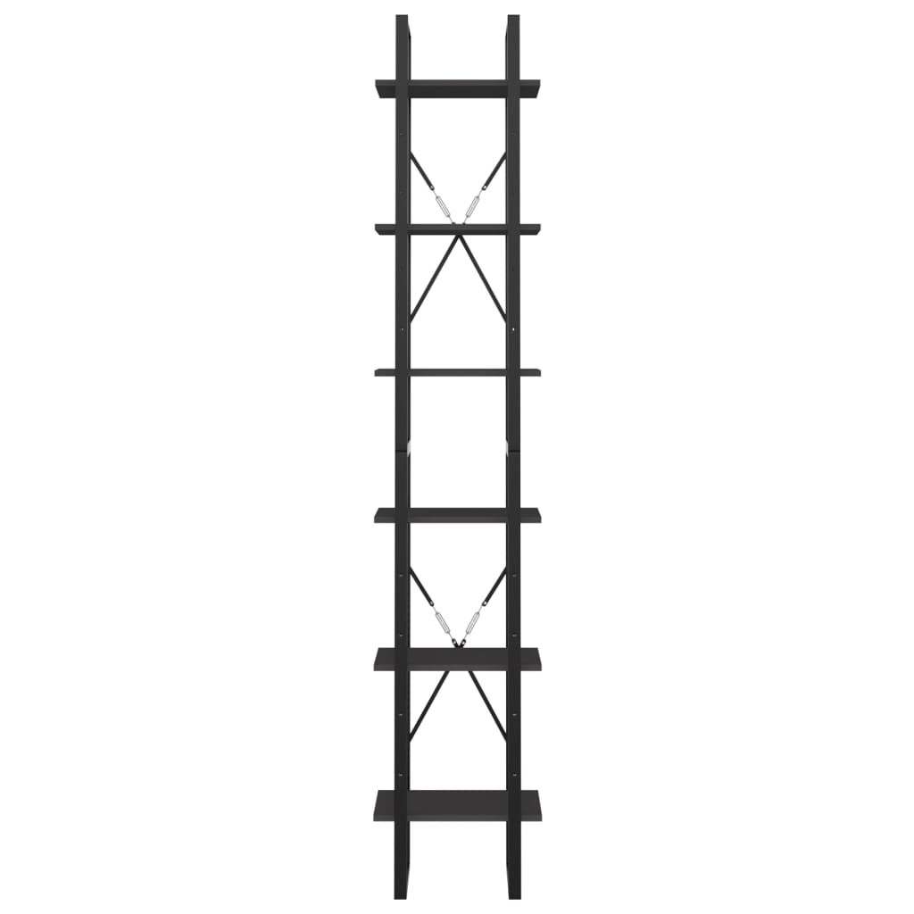 Bücherregal 3 Fächer Weiß 40x30x105 cm Holzwerkstoff