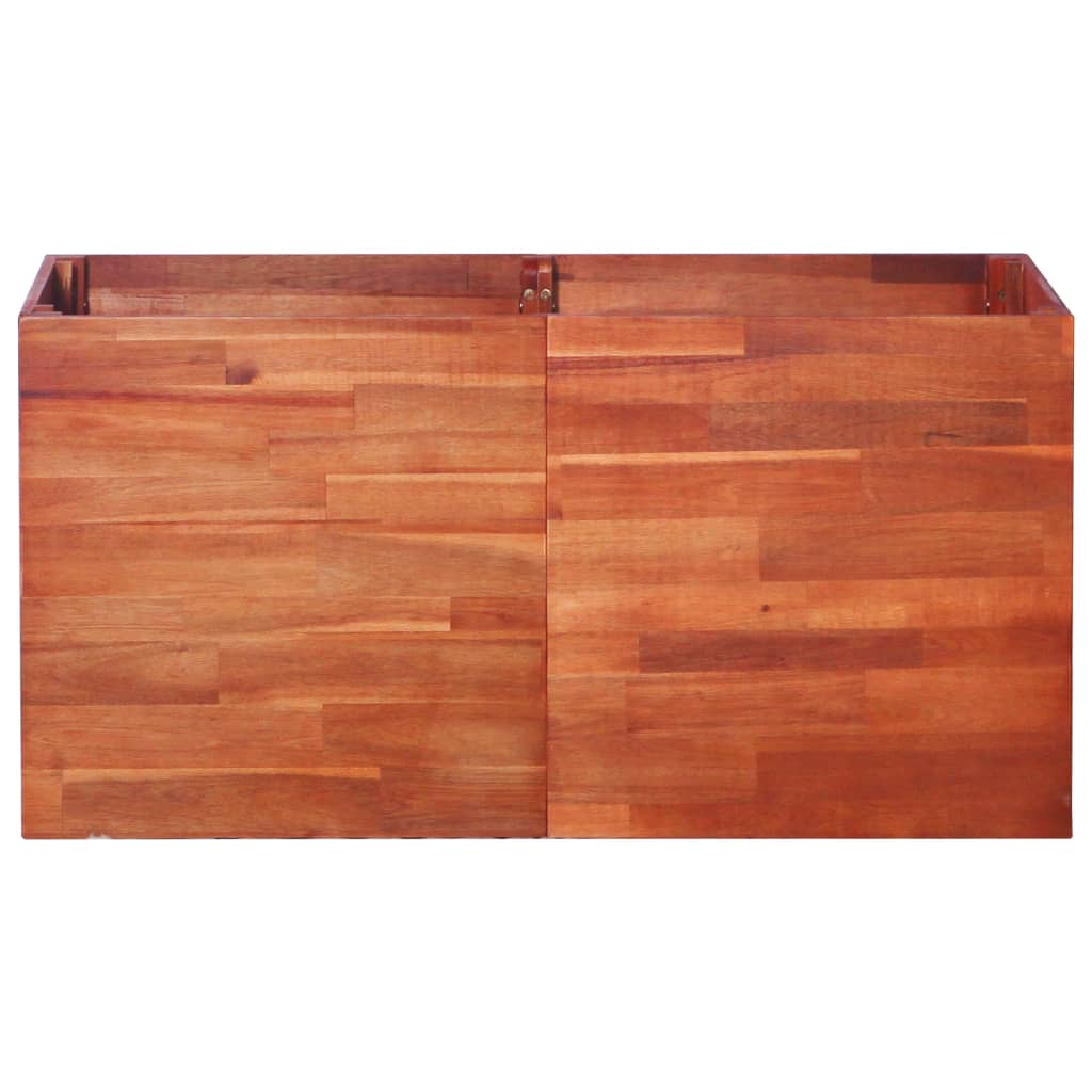 Garten-Hochbeet Akazienholz 200x50x50 cm