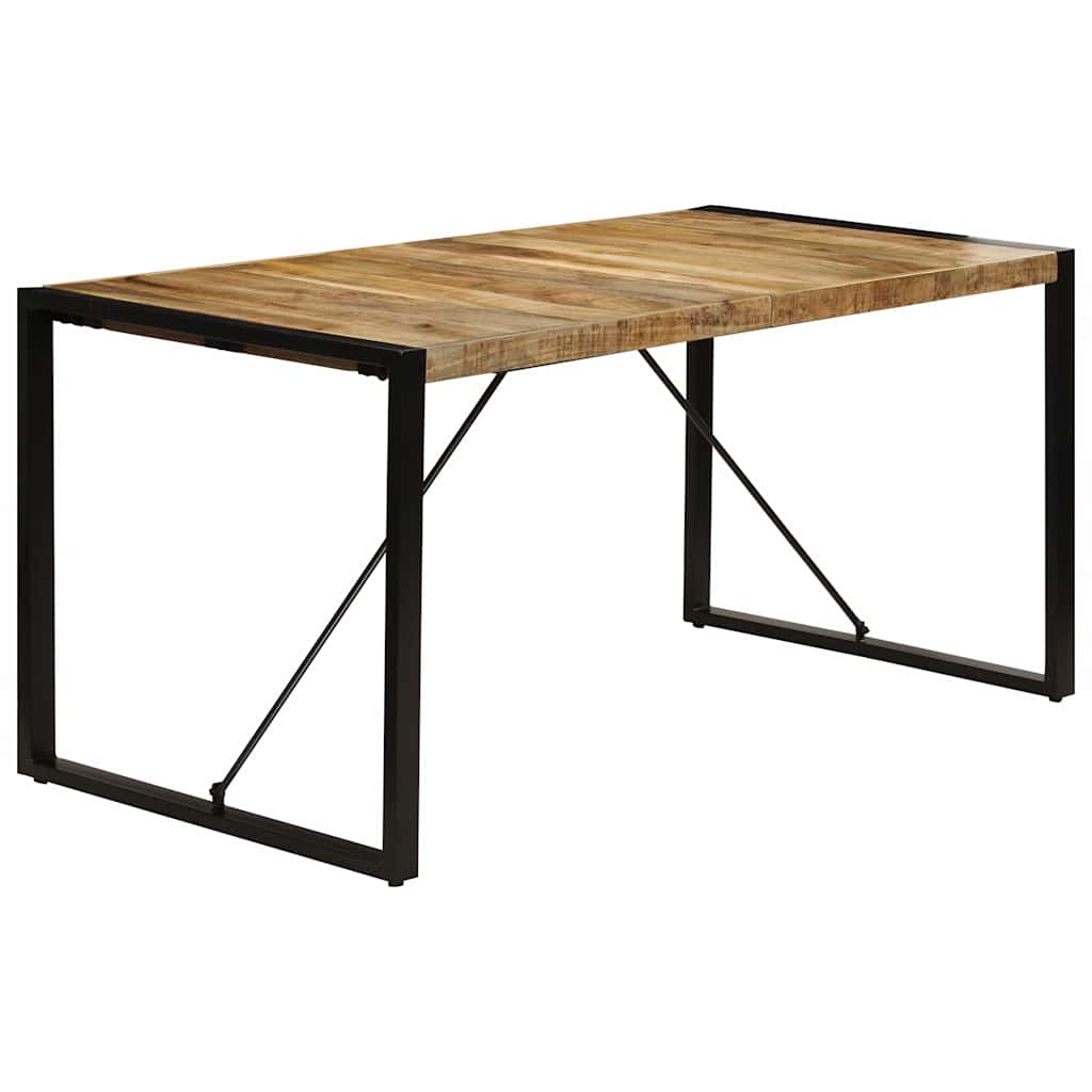 Esstisch 220x100x75 cm Massivholz Akazie
