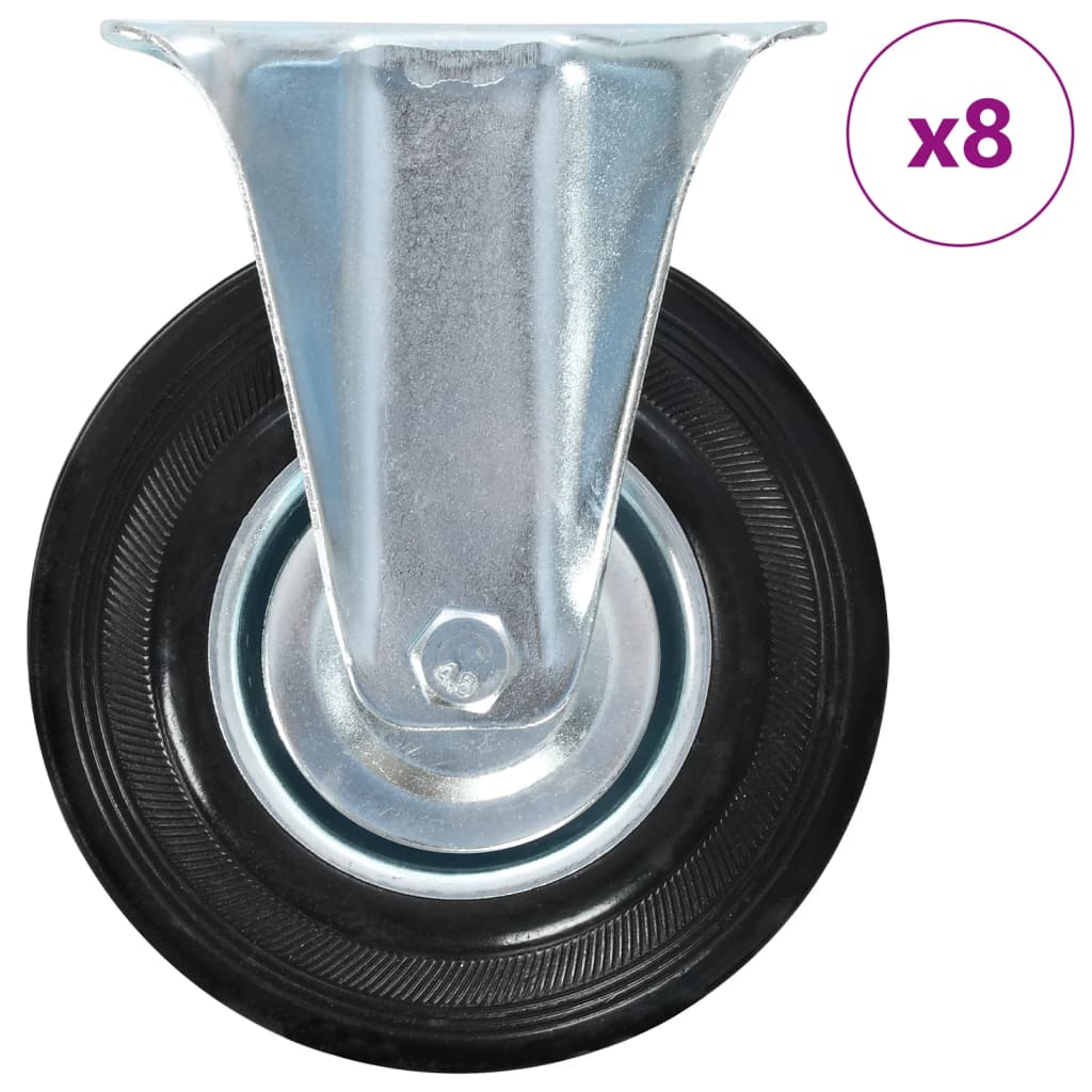 Bockrollen 4 Stk. 125 mm