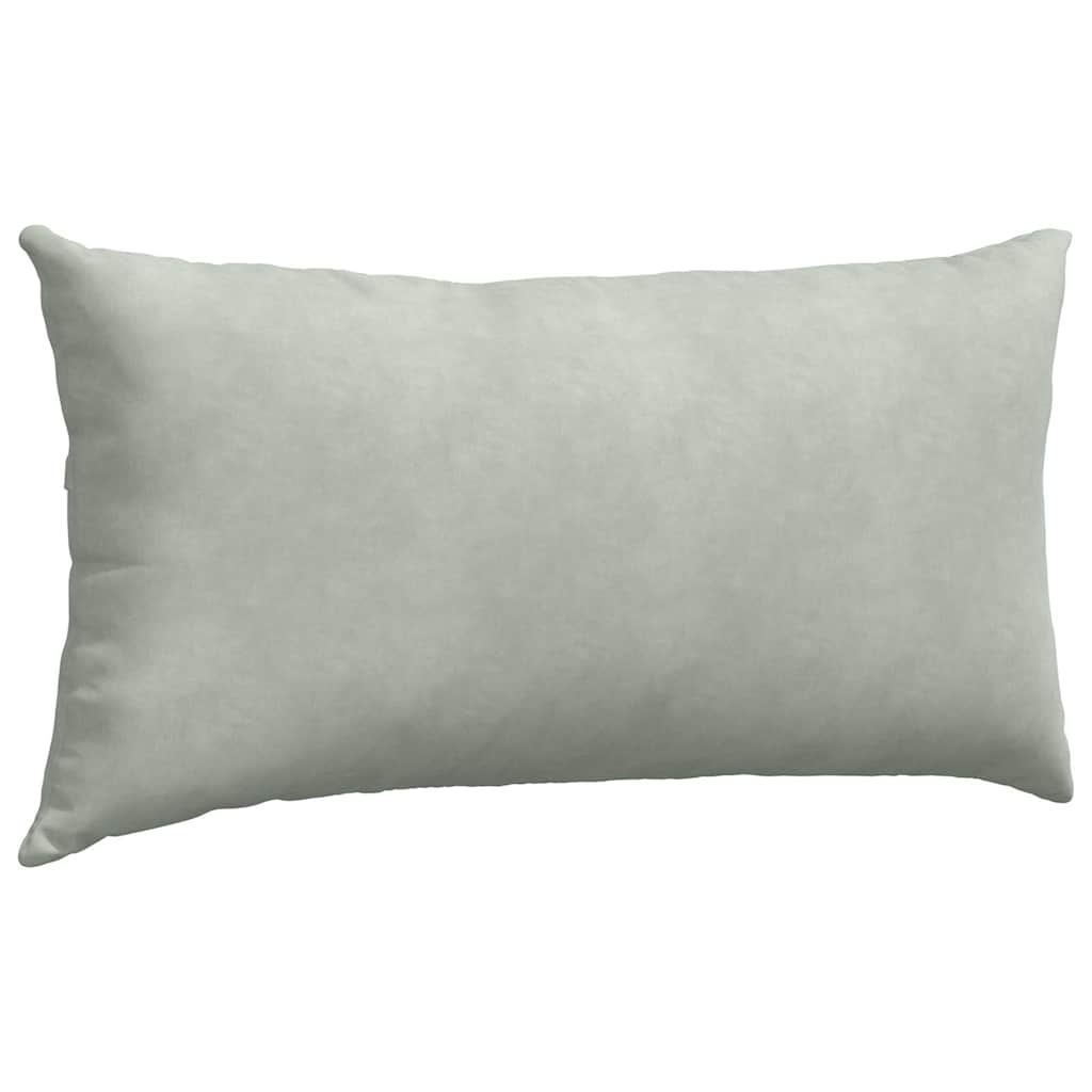 Sofakissen 2 Stück Blau 50 x 30 cm Cordstoff