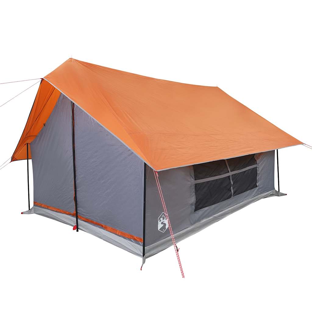 Campingzelt 5 Personen Grün Wasserdicht